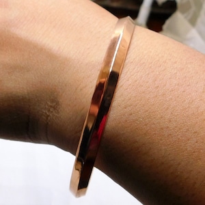 Polished Copper Bracelets Polished Copper Bracelets