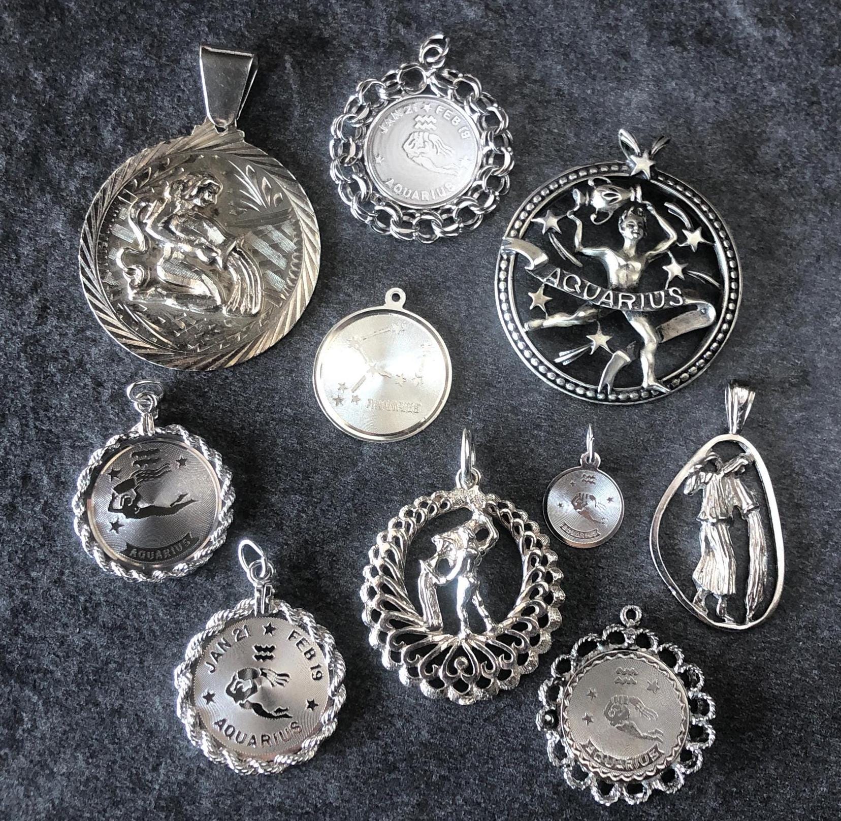 70s Zodiac Necklace - Etsy Canada