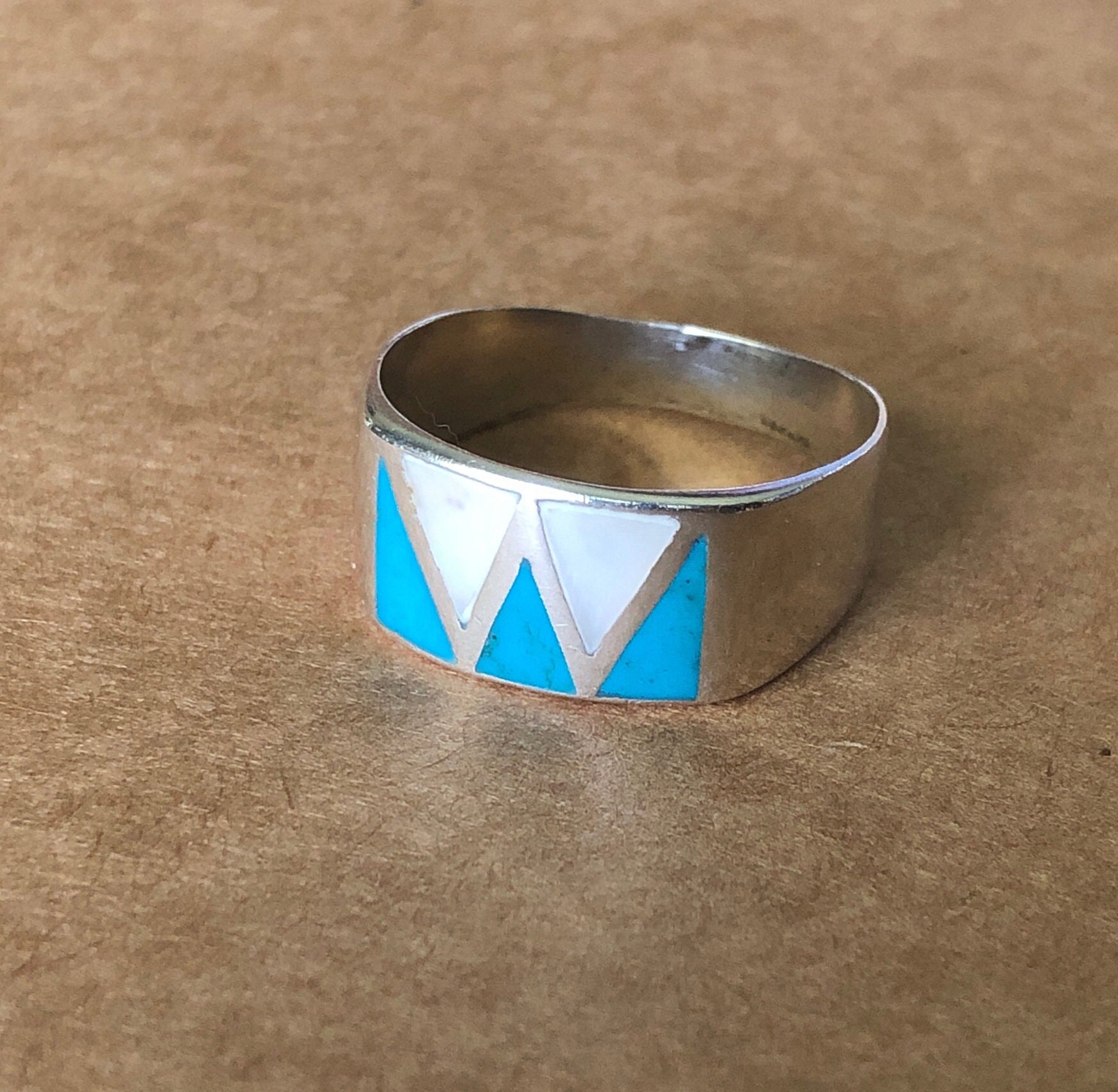 Zuni Ring Size 11 - Etsy