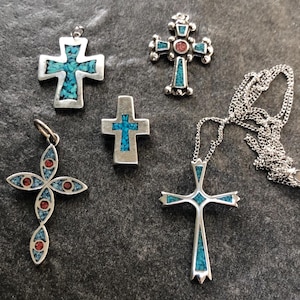 Mexican silver taxco cross necklace - Etsy 日本