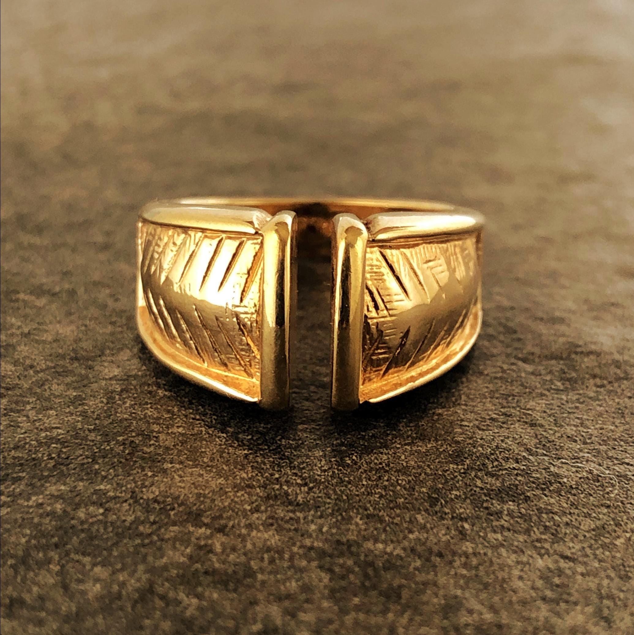 18k Hge Ring - Etsy