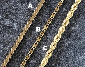 14K 20-inch Gold Filled Chain Vintage Mid-century Estate