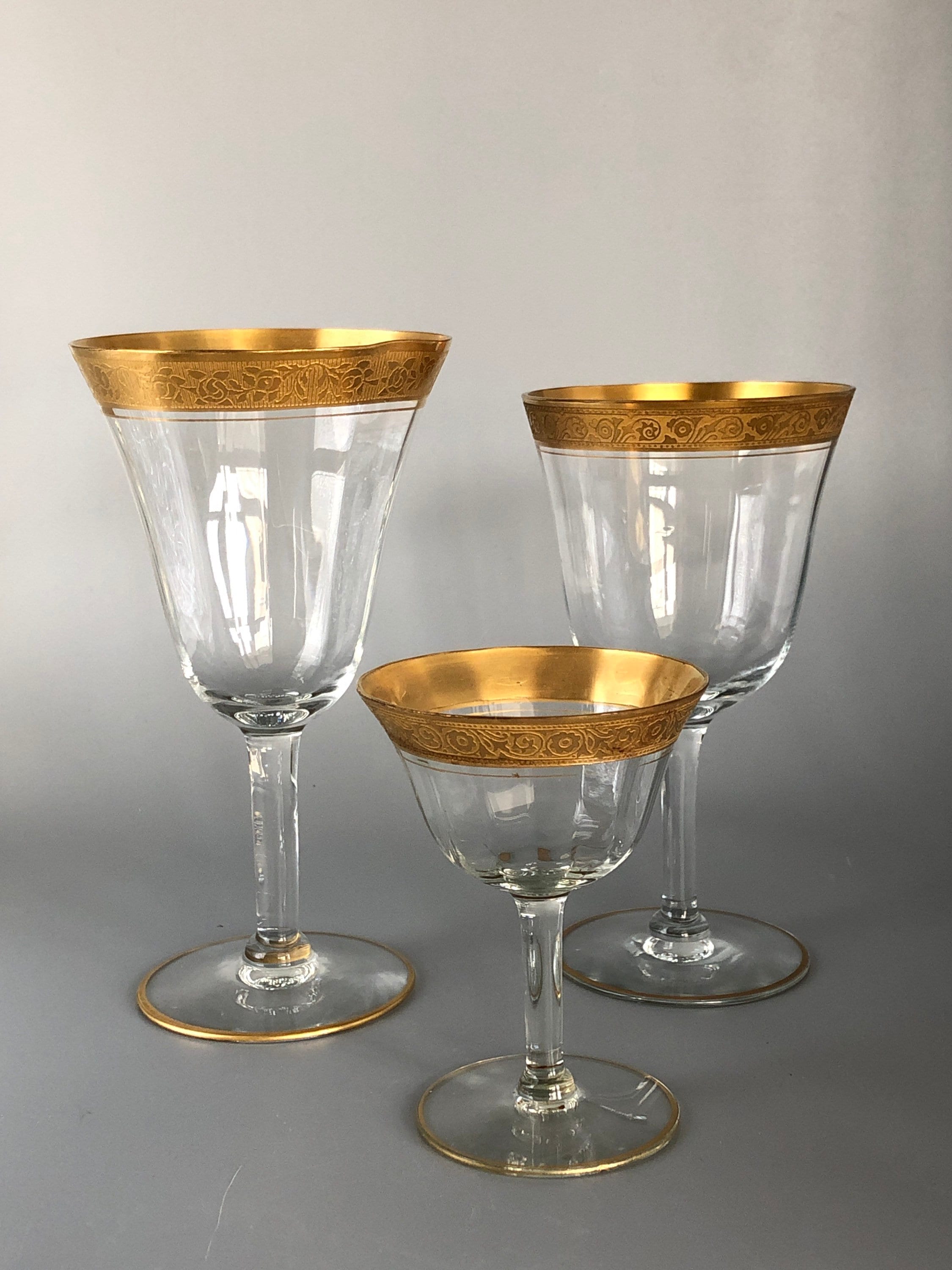 Tiffin Gold Rimmed Stemware ubicaciondepersonas.cdmx.gob.mx