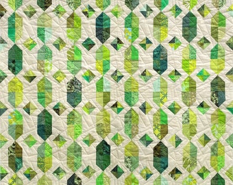 Emeralds Quilt Pattern - PDF Instant Download