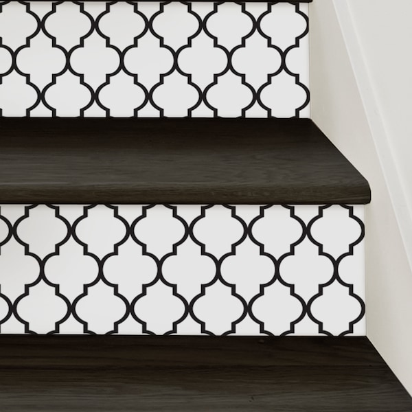 Moroccan, Stair Riser Decals