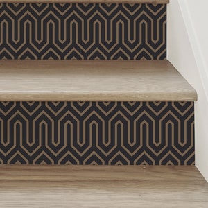 Wavelength, Dark, Stair Riser Decals