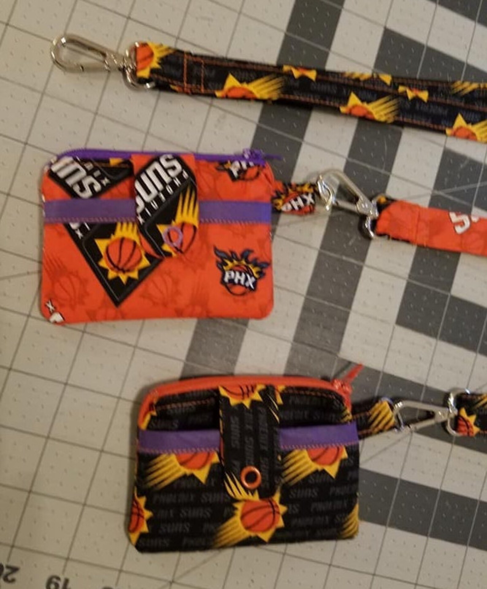 Phoenix Suns Coin Purse & Lanyard Etsy