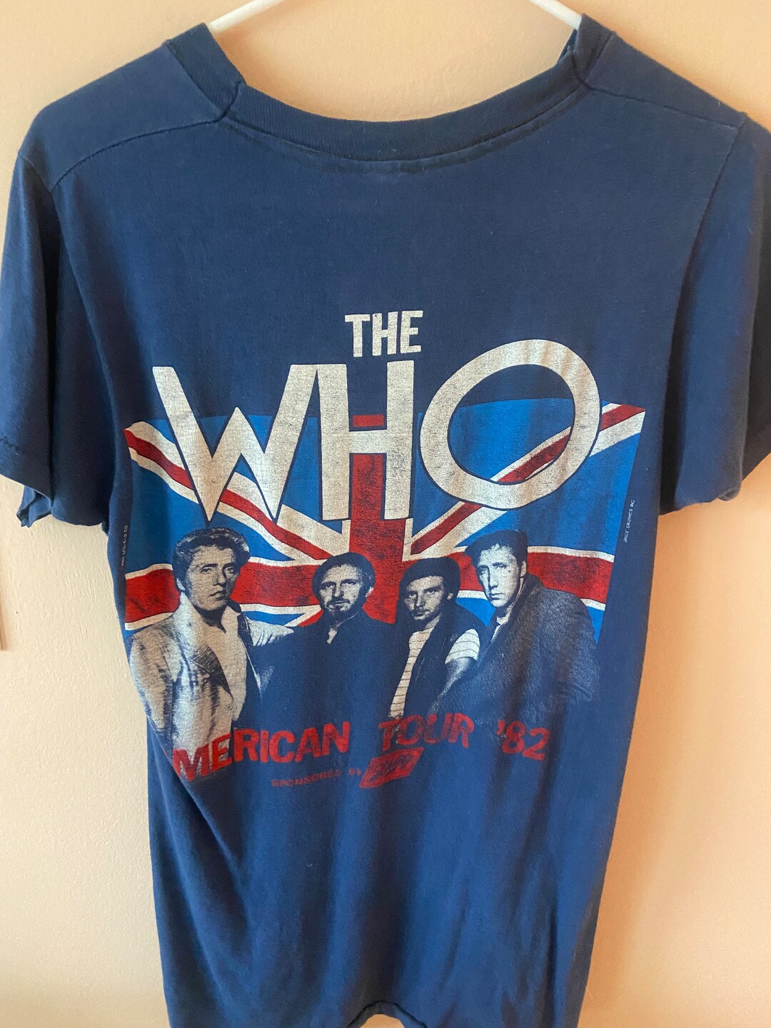 【ヴィンテージ THE WHO ザフー 1981 TOUR Tシャツ】 The Who Vintage Tour Tee - Etsy