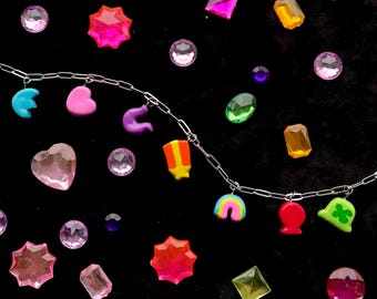 Lucky Charm Necklace: Handmade Polymer Clay Cereal Choker