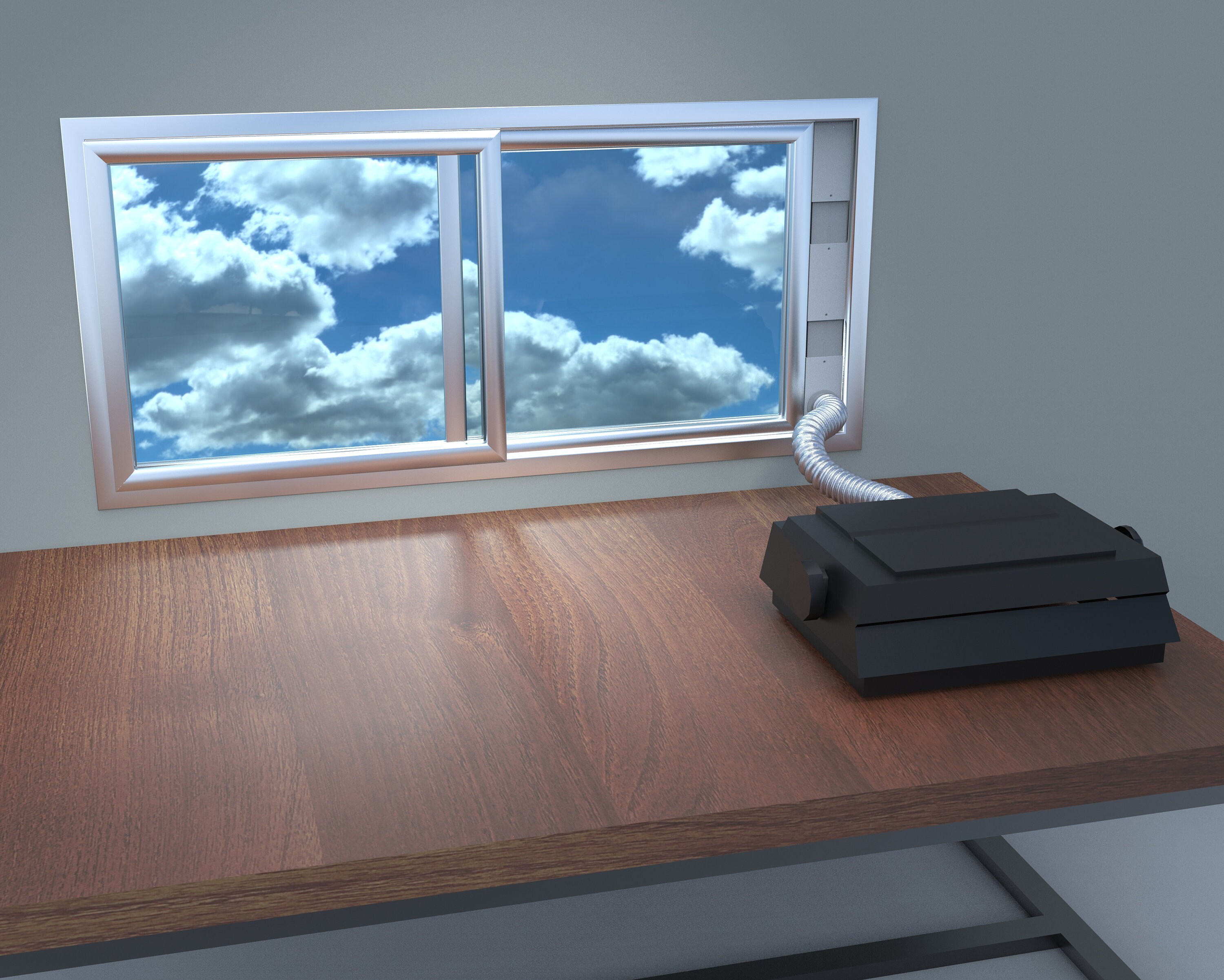 3-inch Exhaust Fan Window Vent: STL File (digital Download) - Etsy