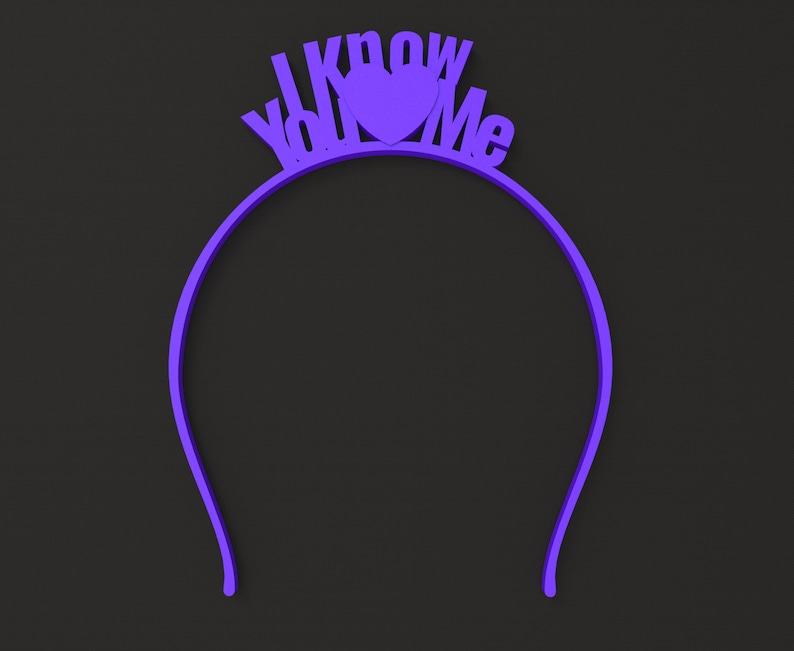 3D Printable Quotes Headband Collection STL Files for Personalized