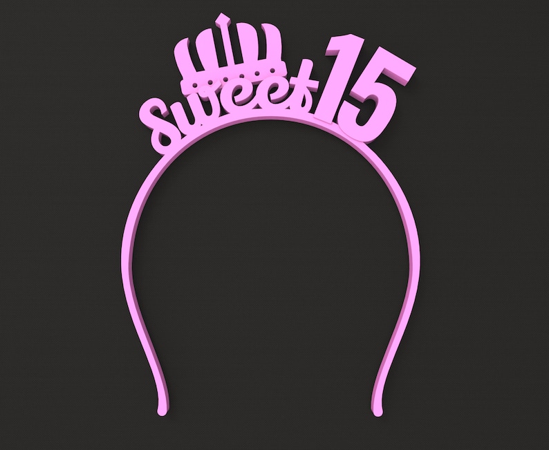 3D Printable Quotes Headband Collection STL Files for Personalized