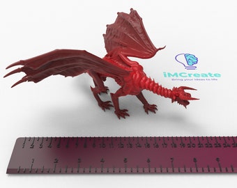 Dragon Imprimé En 3D, Figurines D'action 3D, Jouets Flexibles