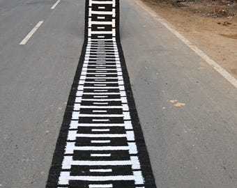 Handwoven Hemp Runner For Hallway\Stair\Entryway Decor, Jute Runner,