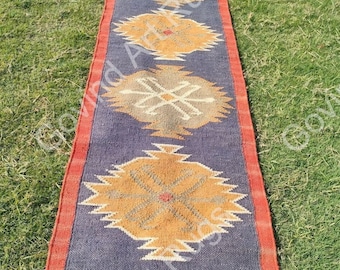 Handwoven Kilim Runner Rug, Multicolor Long Runner for Hallway, Stair Decor, Kitchen Area Rug, Custom Size Runner, 2x16, 2.6x20 Ft Runner