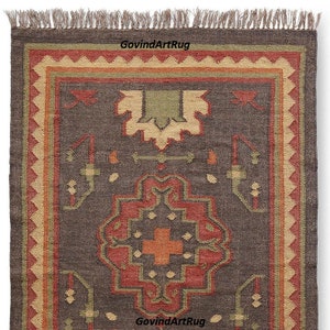 3x5, 4x6, 5x7, 8x10 Wollteppich Kelimteppich Boho Navajo Kelim Teppich Läufer Juteteppich Kelimteppich Kelimteppich