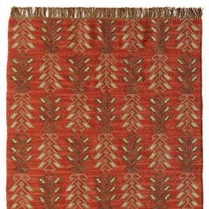 Handwoven Kilim Rug, Wool Jute Rug, Kilim Area Rug, Turkish Kilim Rug, Bohemian Rug, Indian Dhurrie Rug, Navajo Kilim Rug, Custom Rug