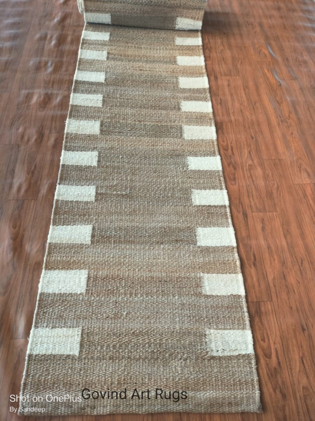 2x20 Ft Stair Jute Runner, Hemp Runner Rug, Turkish Jute Runner, Home ...