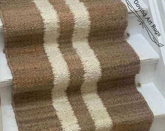 60x60 cm, rustikaler Teppich Läufer, rustikaler Teppich Läufer, Hanfteppich, Juteteppich, Flur Langer Läufer, Naturteppich