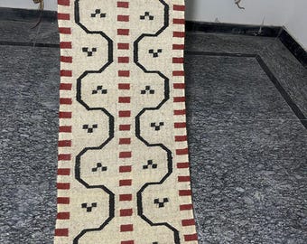 Handmade Kilim Runner Rug For Stair Decor/ Handwoven Wool And Jute Runner,Bohemian Rug, Vintage Kilim Rug, Custom Kilim Runner, 2x30,2x35 Ft