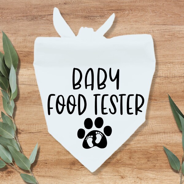 JXGZSO Pregnancy Announcement Dog Bandana - My Humans Are Getting Me A Baby Pet Bandana For Gender Reveal