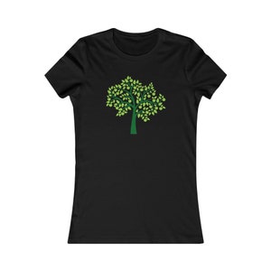 Women&#39;s Tree T-shirt | Slim Fit | Soft Fabric