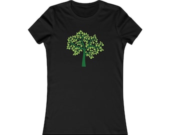 Women's Tree T-shirt | Slim Fit | Soft Fabric