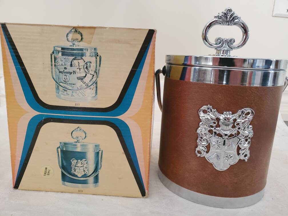 Ice Bucket with Original Box Design 810 Etsy