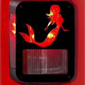mermaid Tail light cover taillight covers