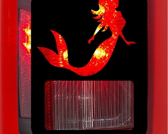 mermaid Tail light cover taillight covers