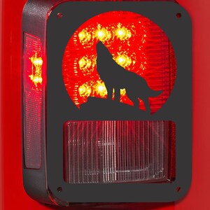 wolf Tail light cover taillight covers