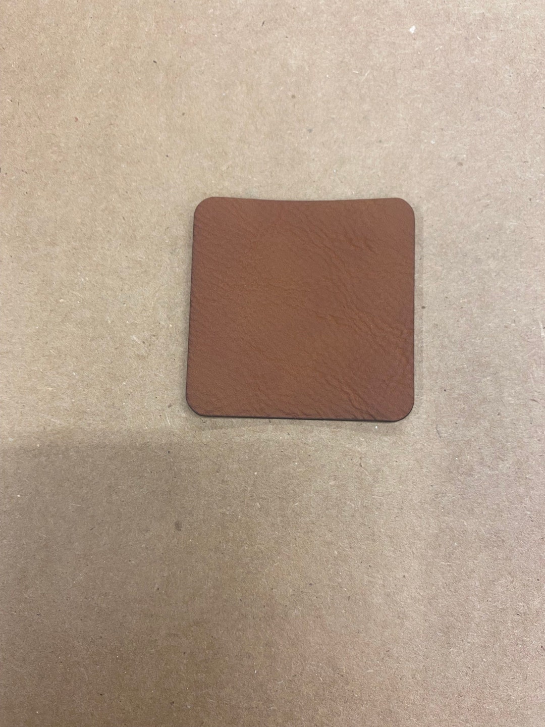 Leather Patches Square Blank Leather Patches PU Leather - Etsy