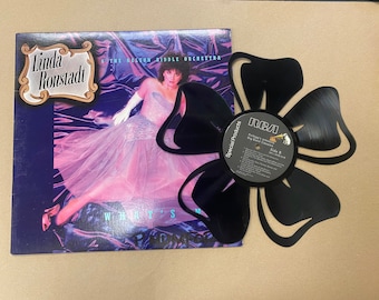 Blume Vinyl-Schallplatte Kunst