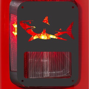 shark Tail light cover taillight covers