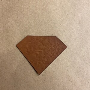 leather patches diamond Blank Leather Patches , PU leather patch, Faux Leather tags