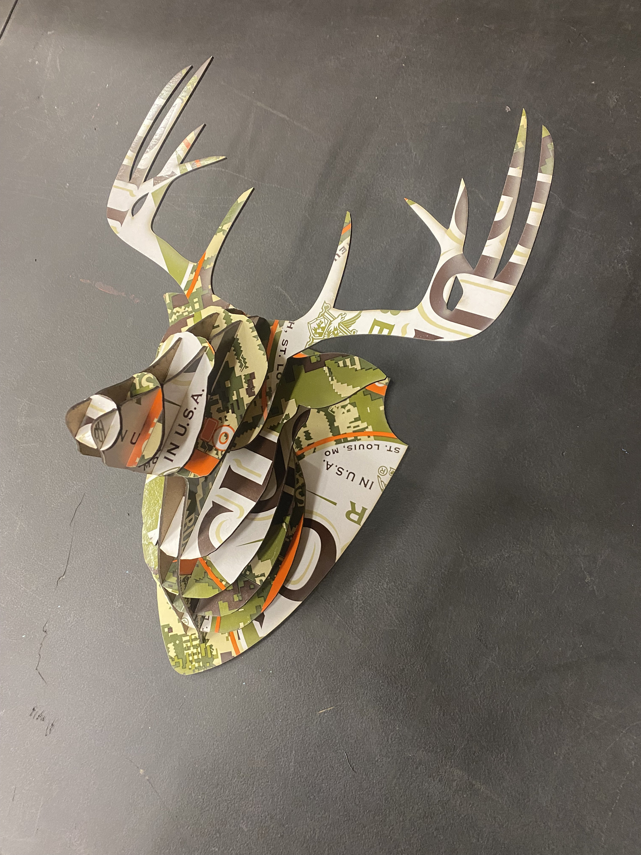 3D Micro Mini Deer Beer Head Etsy