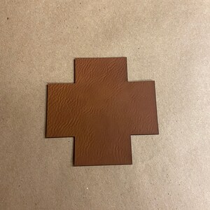 3&quot; x 3&quot; leather patches plus square Blank Leather Patches , PU leather patch, Faux Leather tags