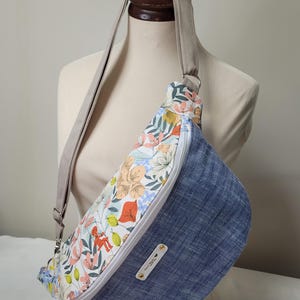 hip bag crossbody bag sling bag hands free bag fanny pack travel festival bag shoulder bag belt bag gift for her chest bag waist pouch belt