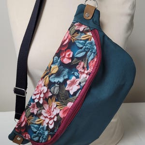 hip bag crossbody bag sling bag hands free bag fanny pack travel festival bag shoulder bag belt bag gift for her chest bag waist pouch belt