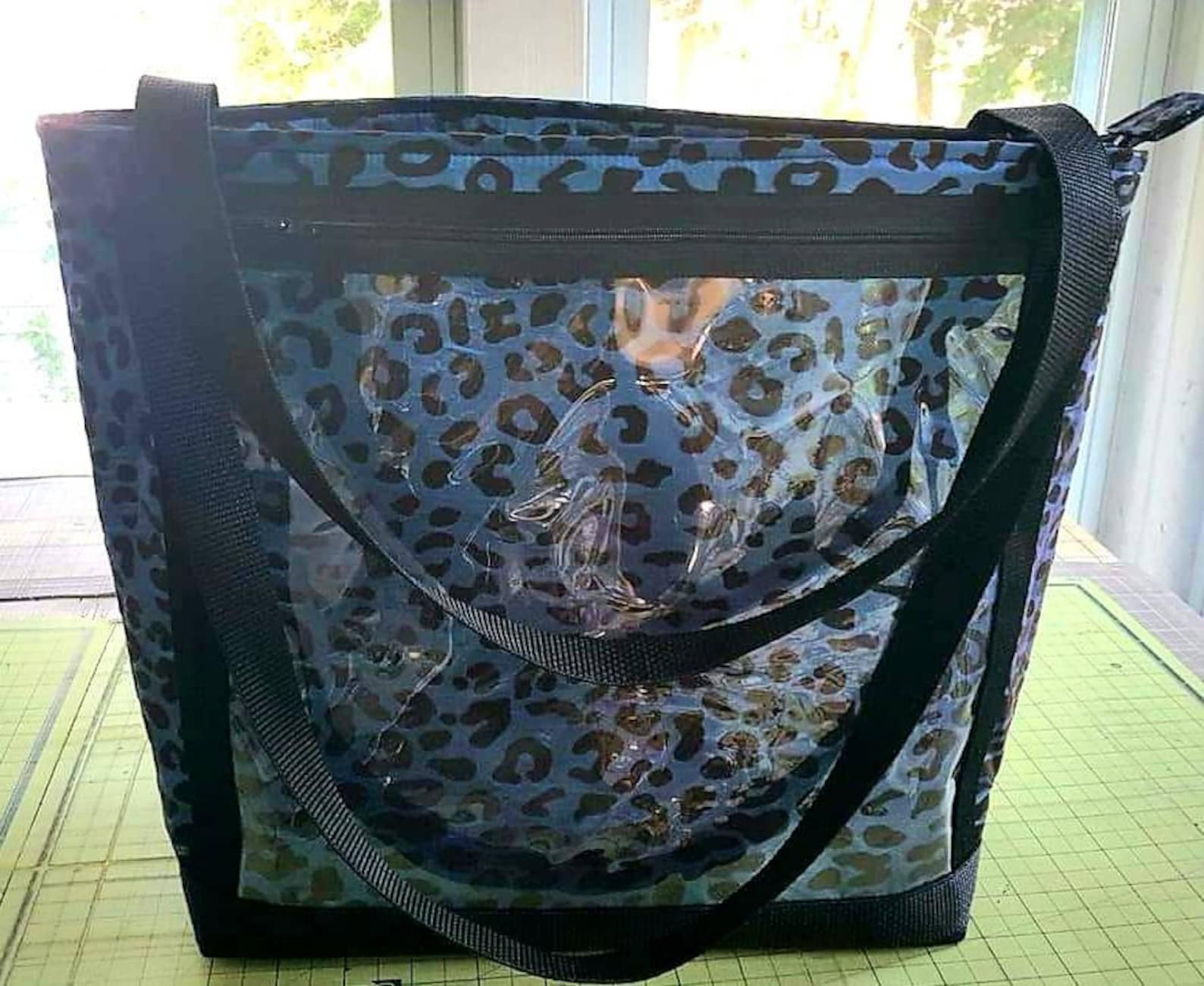 Display Tote Bag With Clear Pockets Direct Sales Consultant Etsy