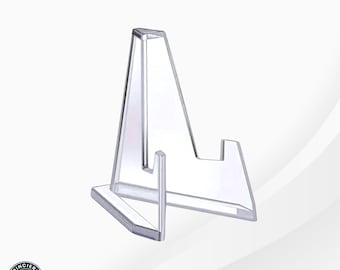Acrylic Coin Display Stands - Clear Holders - Sets of 2 to 10