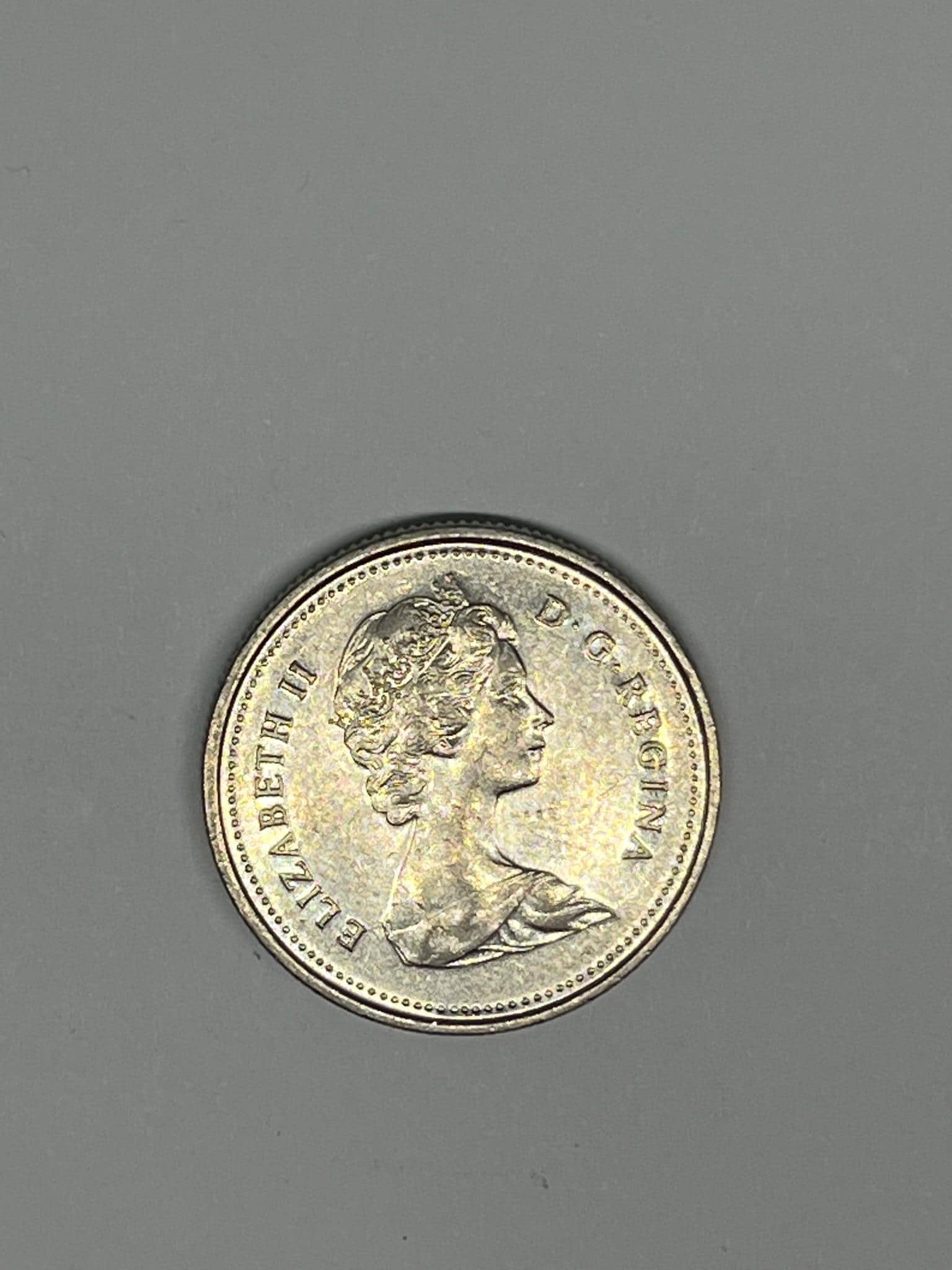 Canada 25 cent coin - Etsy 日本