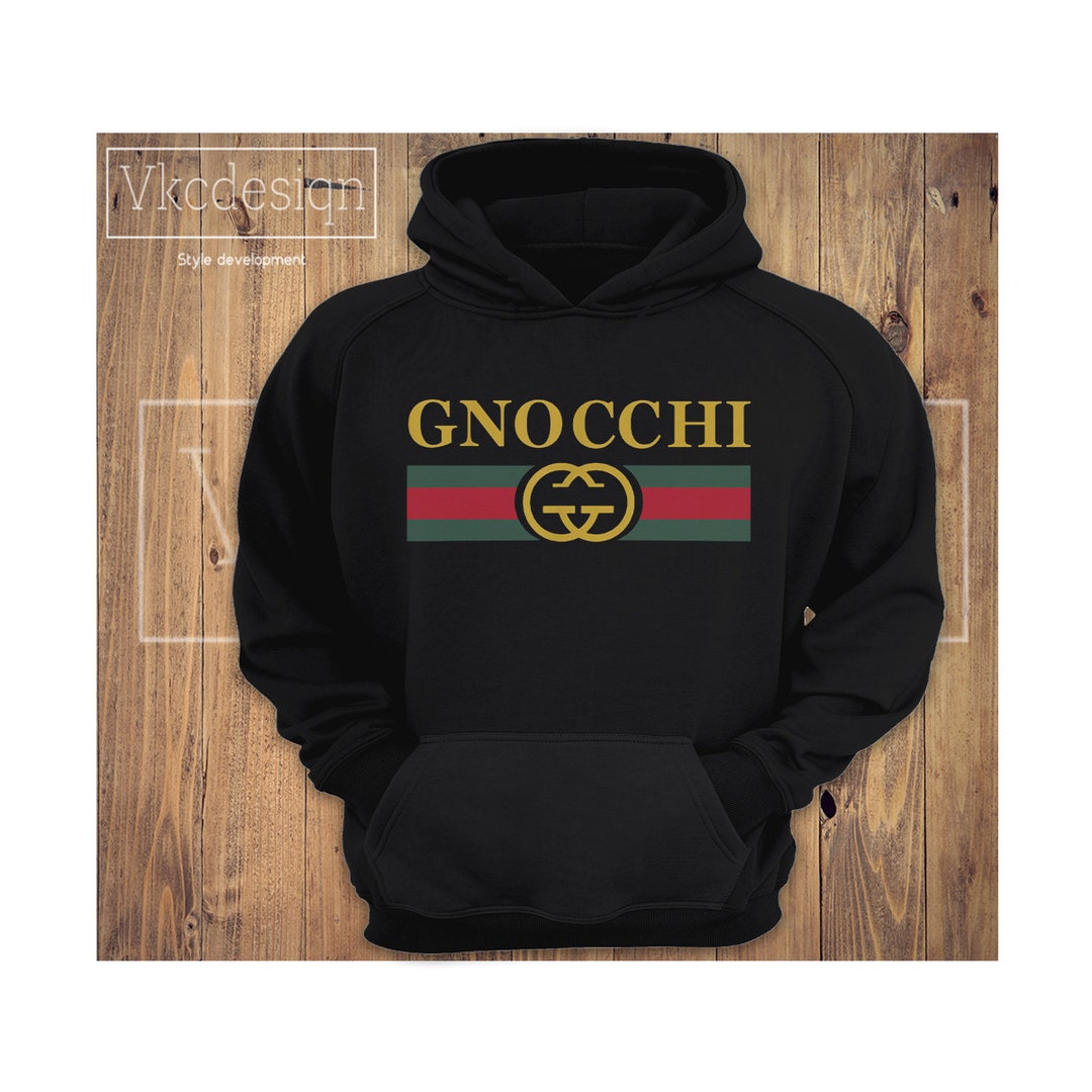 Gucci Inspired Gnocchi Hoodie 6 Design Variations Available - Etsy Ireland