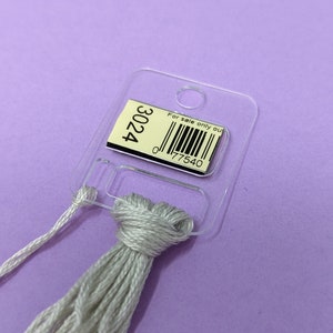 Floss Drops DMC Label Ultra Thin Acrylic Embroidery Thread Organizers