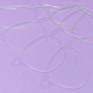 10x BUNDLE Acrylic Glasses Blanks