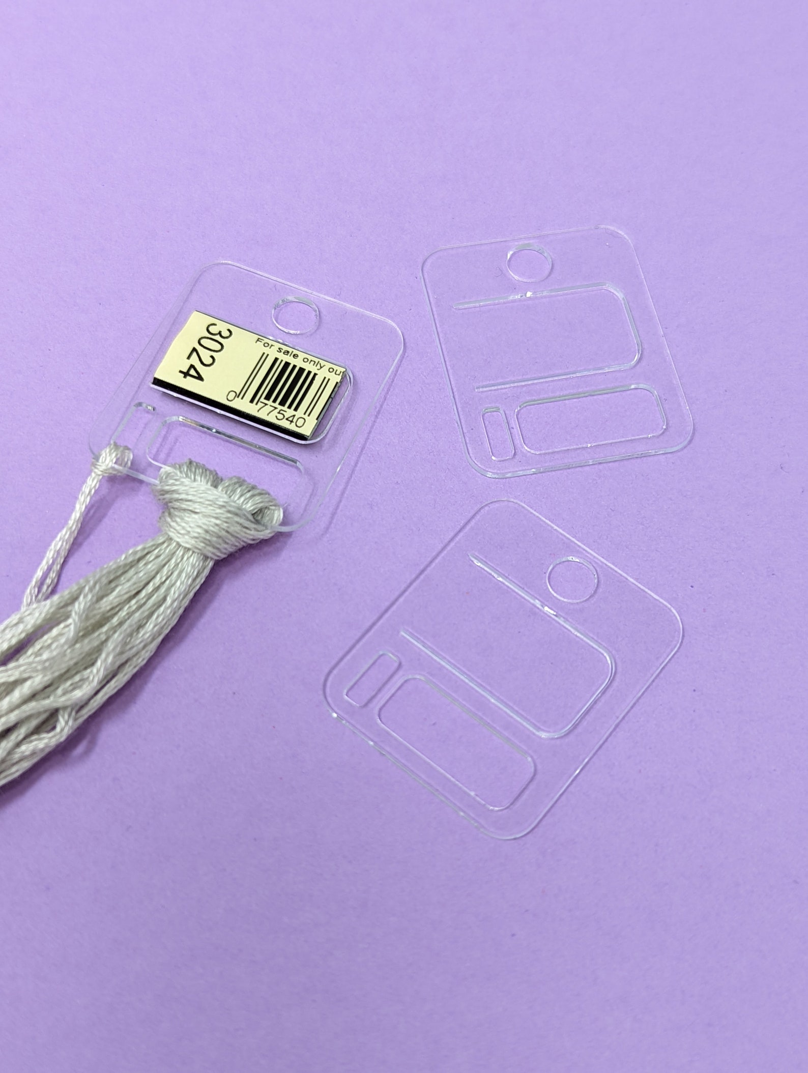 Floss Drops DMC Label Ultra Thin Acrylic Embroidery Thread Etsy