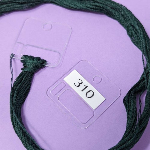 Floss Drops DMC Label Ultra Thin Acrylic Embroidery Thread Etsy