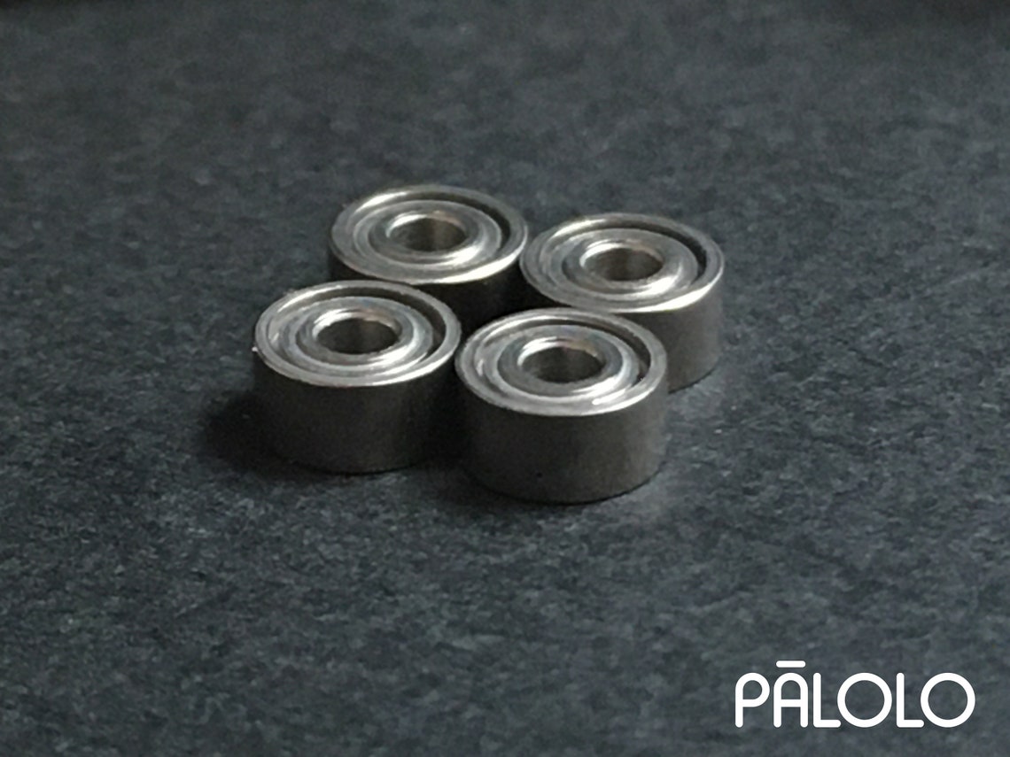 Fingerboard Bearings Set of 4 1.5 x 4 x 2mm Etsy