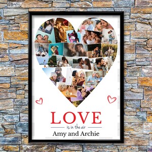 Heart Photo Collage