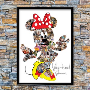 Minnie Mouse Photo Collage